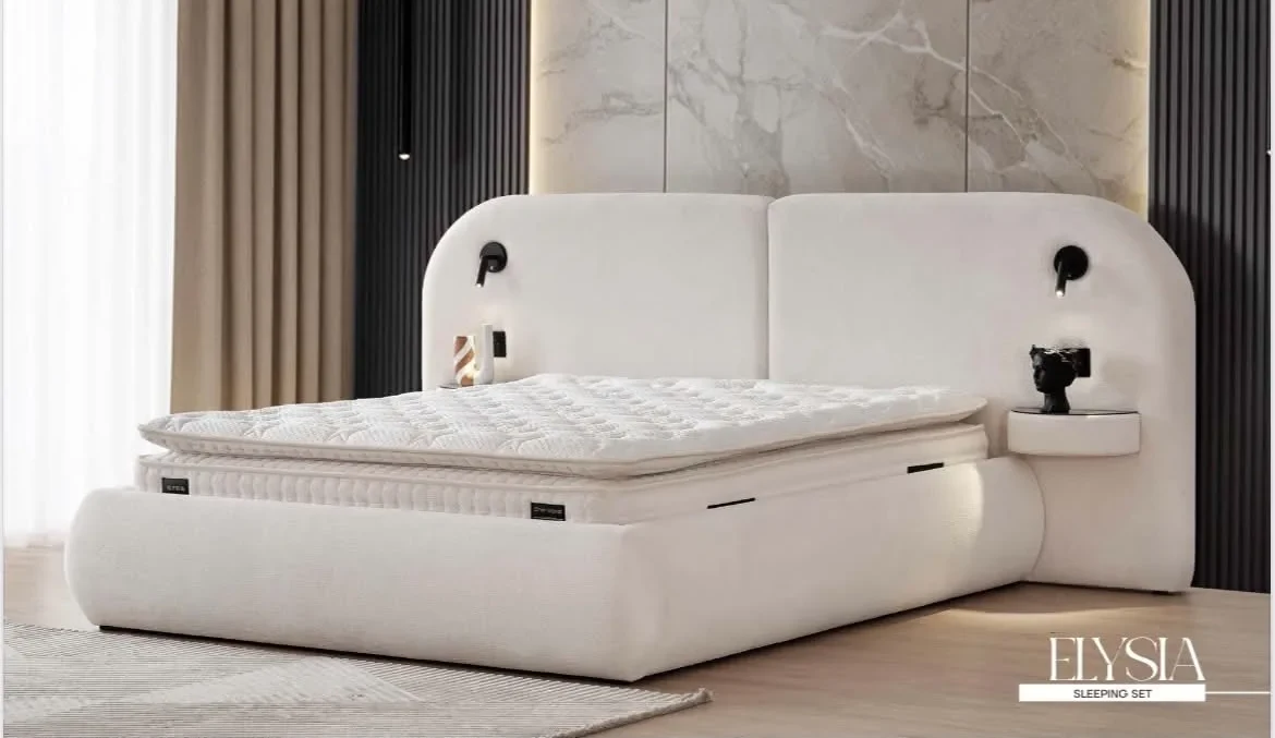 Premium spalnica z boxspring posteljo Elysia